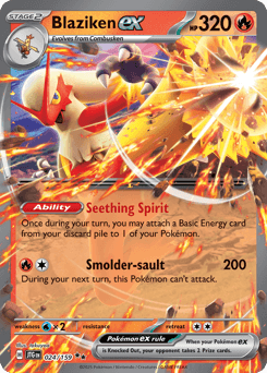 Blaziken ex Journey Together #24