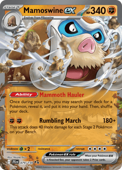 Mamoswine ex Journey Together #79