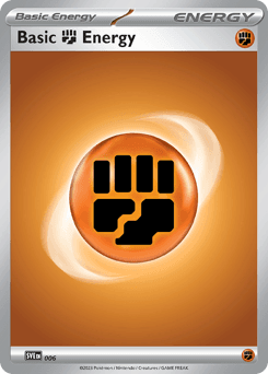 Basic Fighting Energy Scarlet & Violet Energies #6