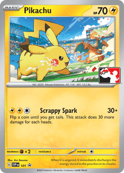 Pikachu Scarlet & Violet Black Star Promos #101