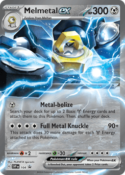 Melmetal ex Scarlet & Violet Black Star Promos #104