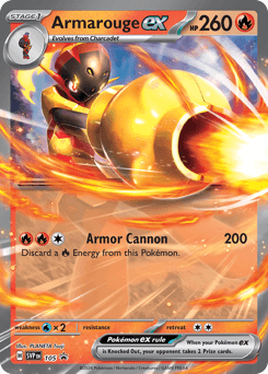 Armarouge ex Scarlet & Violet Black Star Promos #105