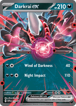 Darkrai ex Scarlet & Violet Black Star Promos #110