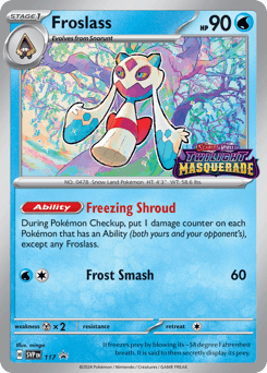 Froslass Scarlet & Violet Black Star Promos #117
