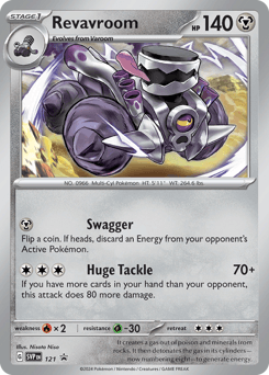 Revavroom Scarlet & Violet Black Star Promos #121