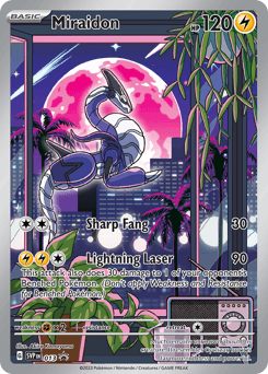 Miraidon Scarlet & Violet Black Star Promos #13