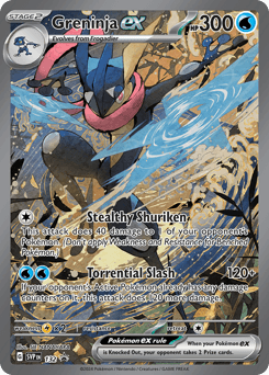 Greninja ex Scarlet & Violet Black Star Promos #132