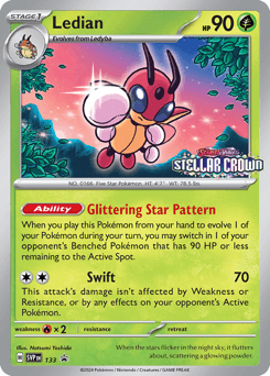 Ledian Scarlet & Violet Black Star Promos #133