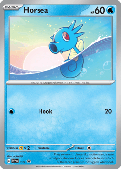 Horsea Scarlet & Violet Black Star Promos #137