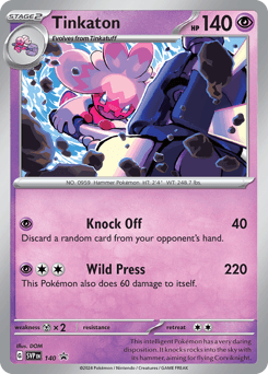 Tinkaton Scarlet & Violet Black Star Promos #140