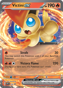 Victini ex Scarlet & Violet Black Star Promos #142