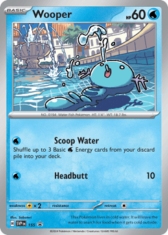 Wooper Scarlet & Violet Black Star Promos #155