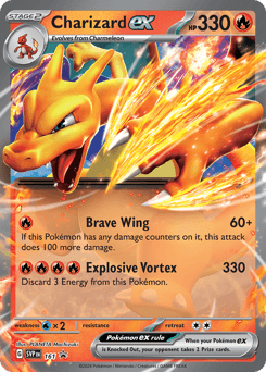 Charizard ex Scarlet & Violet Black Star Promos #161