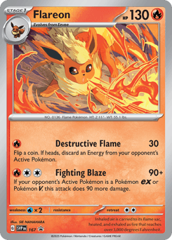 Flareon Scarlet & Violet Black Star Promos #167