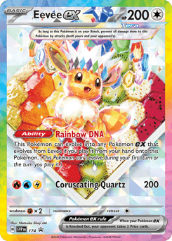 Eevee ex Scarlet & Violet Black Star Promos #174