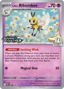 Lillie's Ribombee Scarlet & Violet Black Star Promos #183