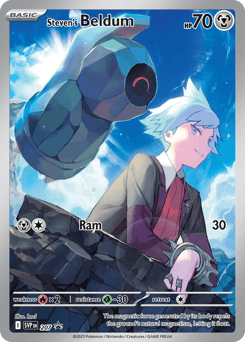 Steven's Beldum Scarlet & Violet Black Star Promos #207