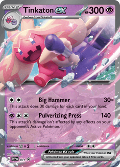 Tinkaton ex Scarlet & Violet Black Star Promos #31