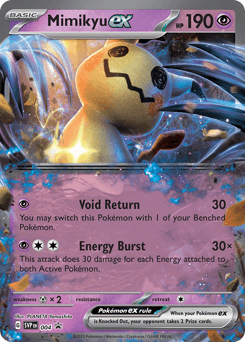 Mimikyu ex Scarlet & Violet Black Star Promos #4