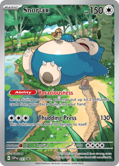 Snorlax Scarlet & Violet Black Star Promos #51