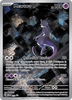 Mewtwo Scarlet & Violet Black Star Promos #52