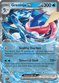 Greninja ex Scarlet & Violet Black Star Promos #54