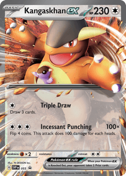 Kangaskhan ex Scarlet & Violet Black Star Promos #55