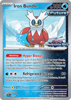 Iron Bundle Scarlet & Violet Black Star Promos #58