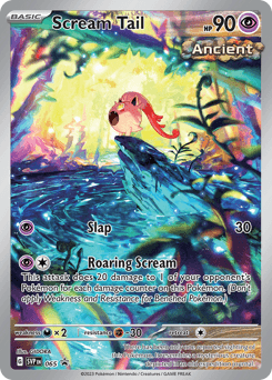 Scream Tail Scarlet & Violet Black Star Promos #65
