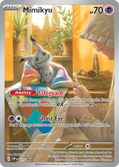 Mimikyu Scarlet & Violet Black Star Promos #75
