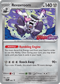 Revavroom Scarlet & Violet Black Star Promos #8