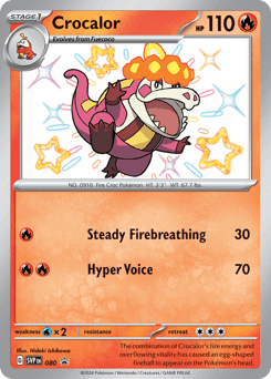 Crocalor Scarlet & Violet Black Star Promos #80