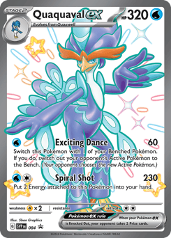 Quaquaval ex Scarlet & Violet Black Star Promos #84