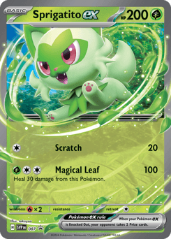 Sprigatito ex Scarlet & Violet Black Star Promos #87