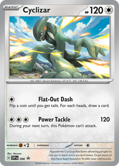 Cyclizar Scarlet & Violet Black Star Promos #96