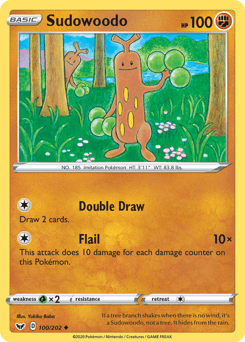 Sudowoodo Sword & Shield #100