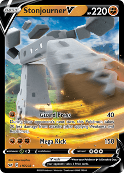 Stonjourner V Sword & Shield #115