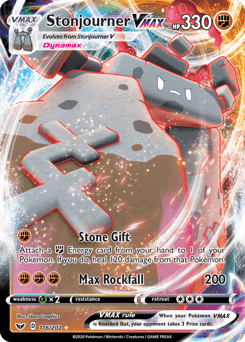 Stonjourner VMAX Sword & Shield #116