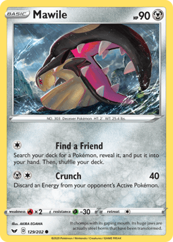 Mawile Sword & Shield #129