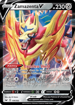 Zamazenta V Sword & Shield #139
