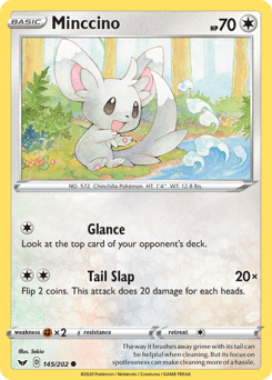 Minccino Sword & Shield #145