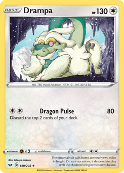 Drampa Sword & Shield #149
