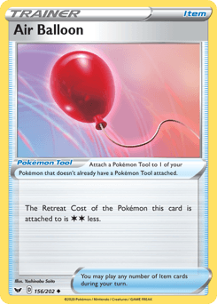 Air Balloon Sword & Shield #156