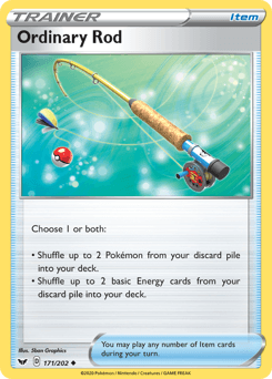 Ordinary Rod Sword & Shield #171