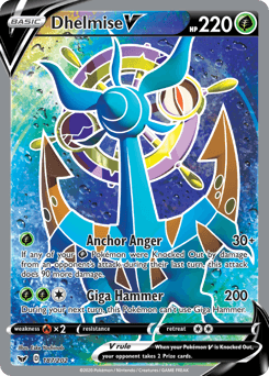 Dhelmise V Sword & Shield #187