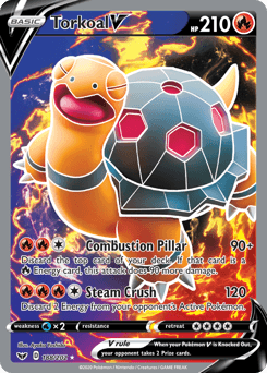 Torkoal V Sword & Shield #188