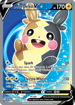 Morpeko V Sword & Shield #190