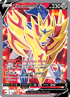 Zamazenta V Sword & Shield #196