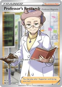 Professor's Research (Professor Magnolia) Sword & Shield #201