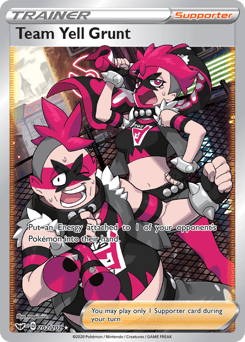 Team Yell Grunt Sword & Shield #202